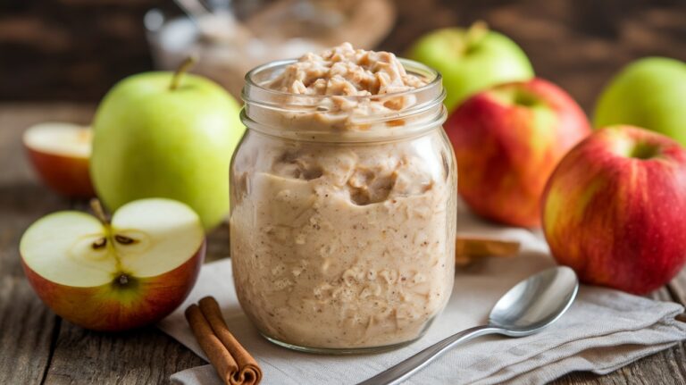 Delicious Apple Cinnamon Overnight Oats Recipe