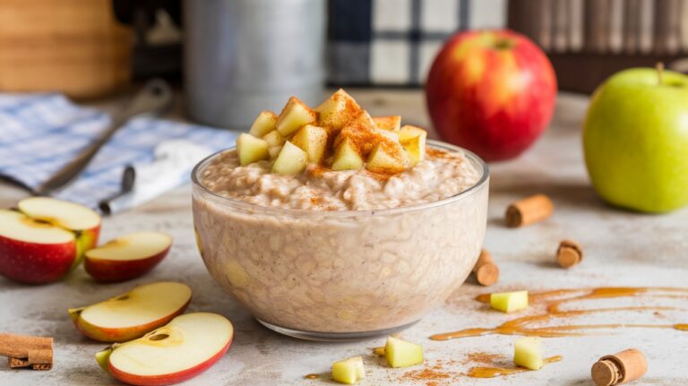 Delicious Apple Pie Overnight Oats Recipe