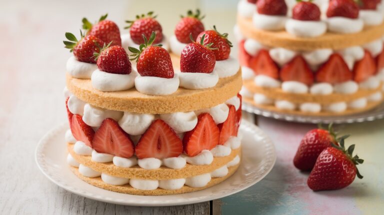 Delicate Japanese Strawberry Shortcake Recipe