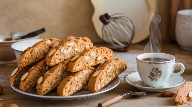 Delicious Italian Almond Biscotti Recipe