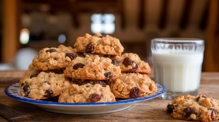 Chewy Oatmeal Raisin Cookie Recipe